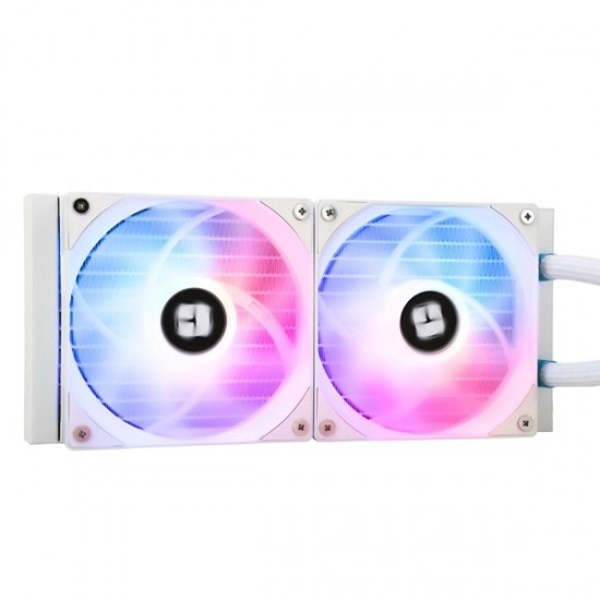 Thermalright 240mm Aqua Elite 240 V3 Argb Am5-1700p Sivi Soğutmali Işlemci Fani Beyaz