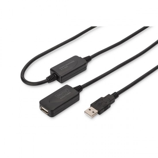 DIGITUS DA-73102 20metre USB 2.0 Repeater / Uzatma Kablosu