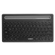 Everest KB-BT84 Siyah/Gri Bluetooth Ultra İnce+Şarjlı Q Mac/Win/Android/Ios Uyumlu Kablosuz klavye