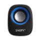 Snopy Sn-120 2.0 Beyaz/mavi Usb Speaker