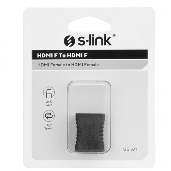 S-link Slx-687 Hdmi F To Hdmi F Konnektör