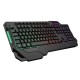 Everest Km-r44 Comrade Black Usb Gaming Led Keyboard Headset + Mouse + Mousepad