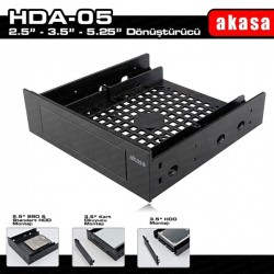 AKASA AK-HDA-05 2.5" & 3.5" Harddisk Çevirici (SSD ve Notebook Harddiskleri)
