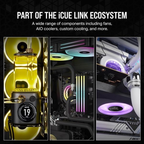 Corsair Icue Link Xd5 Rgb Elite Cx-9040009-ww Pump/reservoir Combo - Stealth Gray